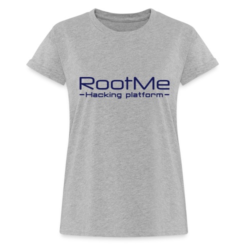 logo_text_only - T-shirt oversize Femme