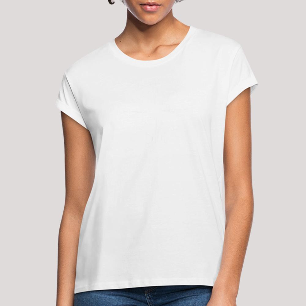 Vegvisir Kreis - Frauen Oversize T-Shirt weiß