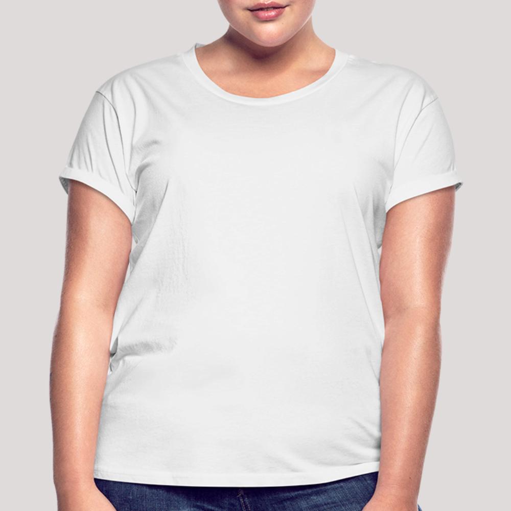 Aegishjalmur - Frauen Oversize T-Shirt weiß