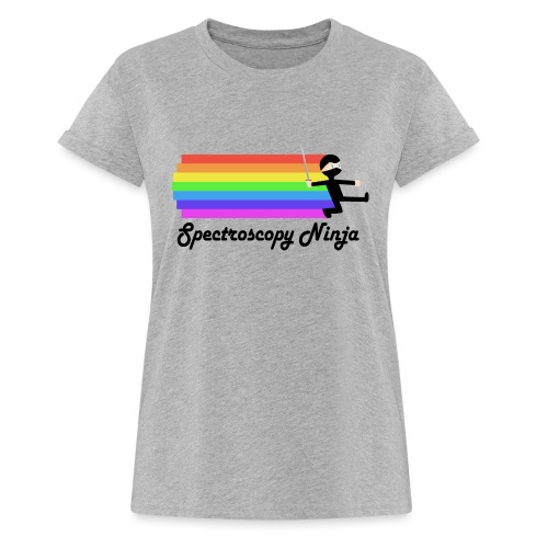 Spectroscopy Ninja - Frauen Oversize T-Shirt