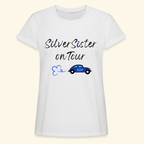 Silversister on Tour 2024 - Relaxed Fit Frauen T-Shirt