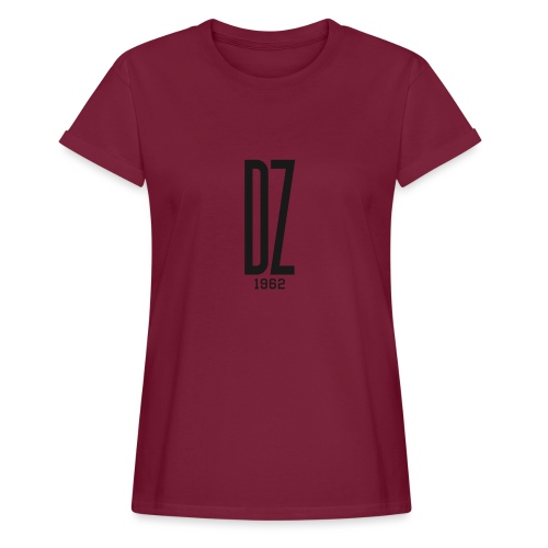 Logo transparent noir DZ 1962 - T-shirt décontracté Femme