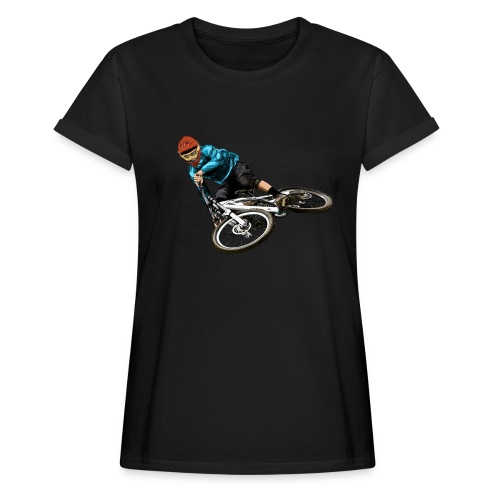 Mountainbiker - Relaxed Fit Frauen T-Shirt