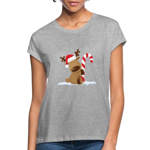 Reindeer on Ice - Relaxed Fit Frauen T-Shirt