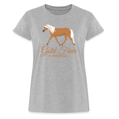 Gold fever - Haflinger - Frauen Oversize T-Shirt