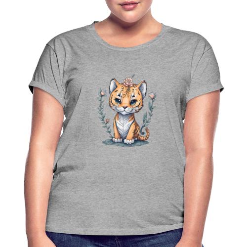 cucciolo tigre - Maglietta ampia da donna