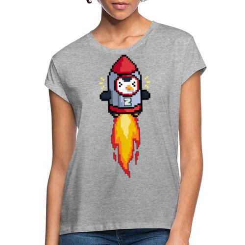 ZooKeeper Moon Blastoff - Women's Oversize T-Shirt