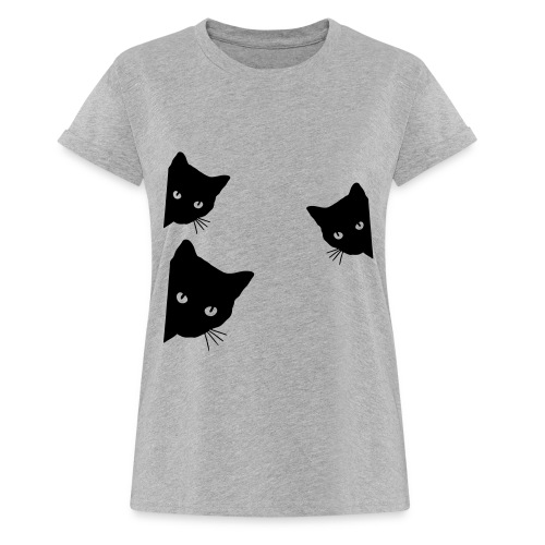 Vorschau: cats - Frauen Oversize T-Shirt