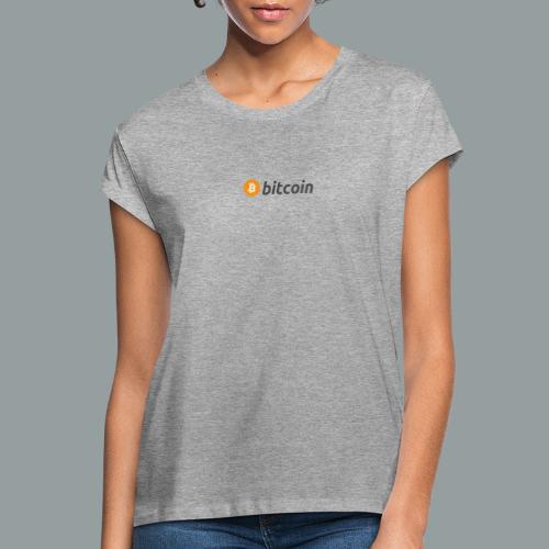 Bitcoin Logo #BTC - Camiseta holgada de mujer