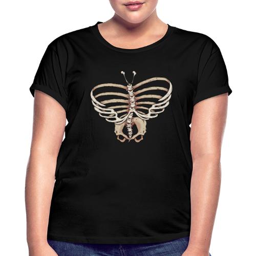 Schmetterling Skelett - Frauen Oversize T-Shirt