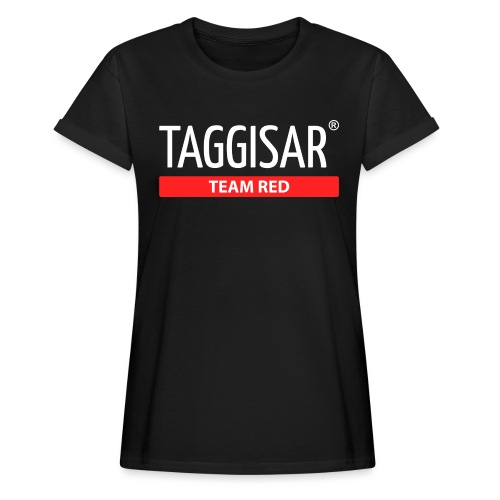 Taggisar Team Red - Oversize-T-shirt dam