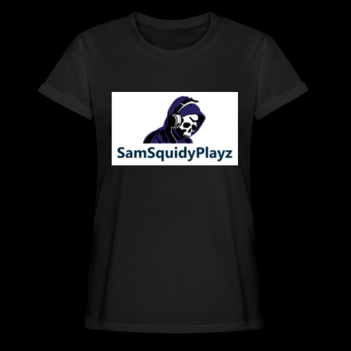 SamSquidyplayz skeleton - Women's Oversize T-Shirt