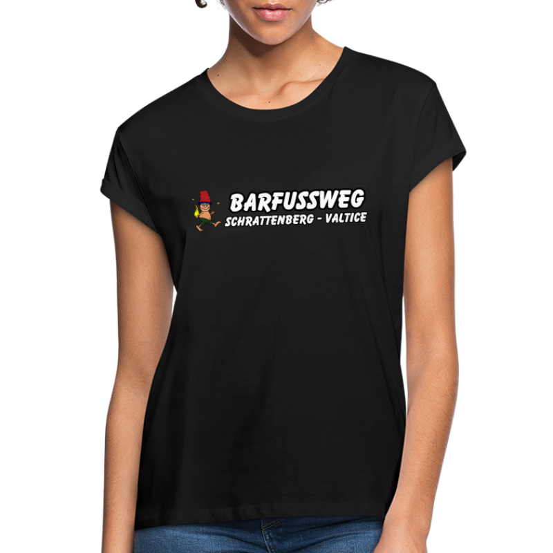 Barfussweg - Frauen Oversize T-Shirt