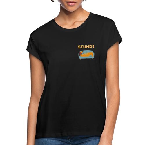 Stundi gelb - Frauen Oversize T-Shirt