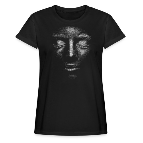 Gesicht - Frauen Oversize T-Shirt