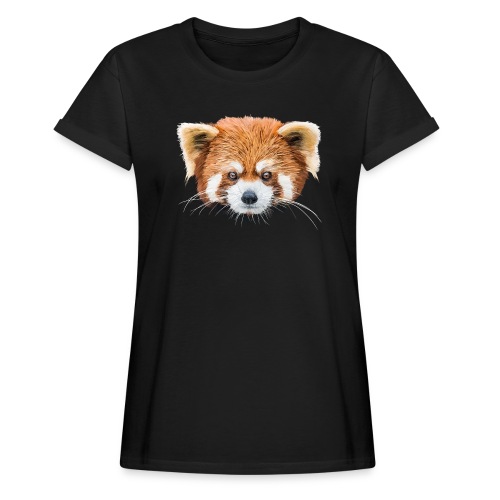 Roter Panda - Frauen Oversize T-Shirt