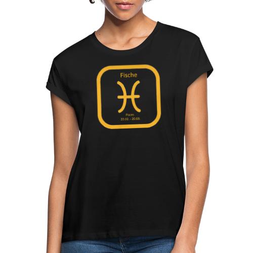 Horoskop Fische12 - Frauen Oversize T-Shirt