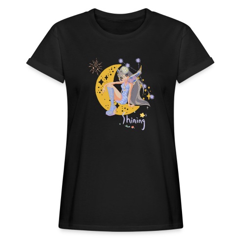 fairy star - T-shirt oversize Femme
