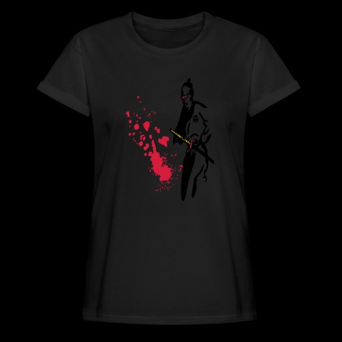 Bushi und Blut - Dame oversize T-shirt
