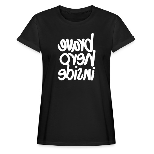 #bravehero - Frauen Oversize T-Shirt