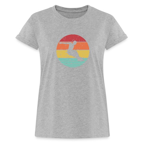 Sunset parkour couleur cadeau parkour - T-shirt oversize Femme
