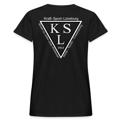 KSL Logo Back - Frauen Oversize T-Shirt