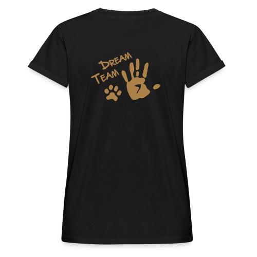 Dream Team Hand Hundpfote - T-shirt oversize Femme