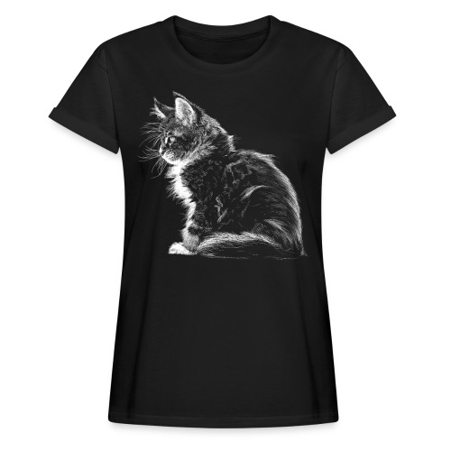 Kätzchen - Relaxed Fit Frauen T-Shirt