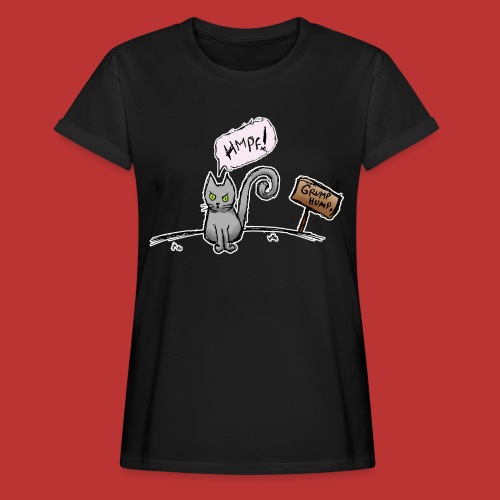 Kyo's Designs - Kitty Grump Hump - Women’s Relaxed Fit T-Shirt