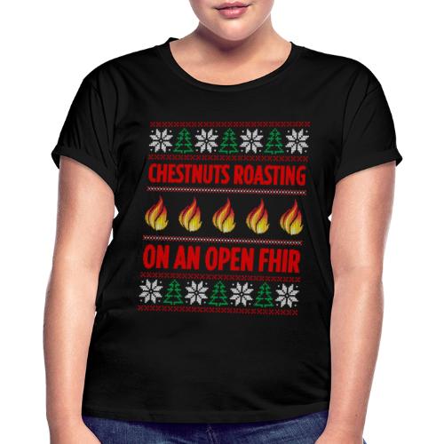 Ugly Christmas Sweater - Koszulka damska oversize