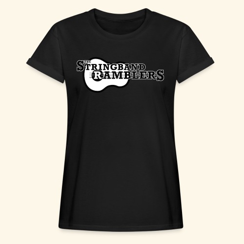 The Stringband RamblersLogo Black White - Frauen Oversize T-Shirt