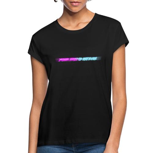 Slim logo - Women's Oversize T-Shirt