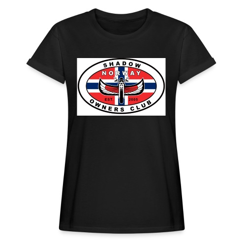 SHOC Norway Patch jpg - Relaxed fit T-skjorte for kvinner
