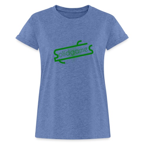 Solidgames Crewneck Grey - Women’s Relaxed Fit T-Shirt