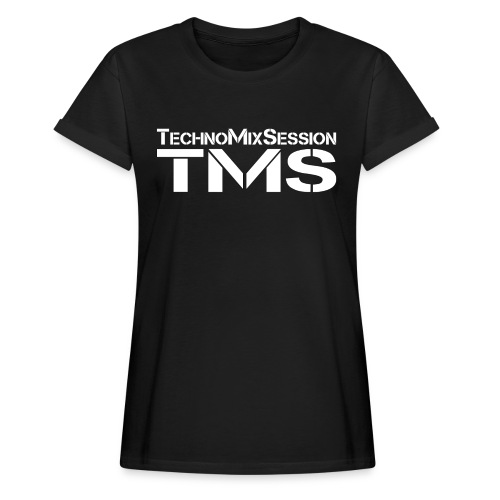 TMS-TechnoMixSession (white) - Frauen Oversize T-Shirt