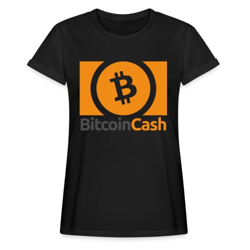 Bitcoin Cash - Naisten oversized-t-paita
