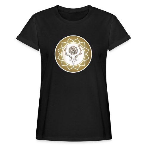 Spiritguide My Deer - Unique Gypsy Design - Relaxed Fit Frauen T-Shirt
