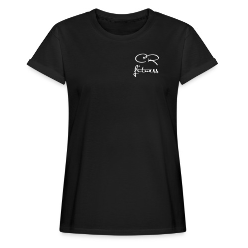 CRfitness_logo_light - Ledig T-shirt dam