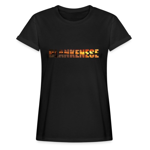 Blankenese Hamburg - Frauen Oversize T-Shirt