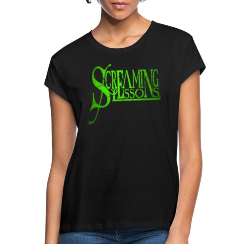 Screaming Lessons Logo - Frauen Oversize T-Shirt
