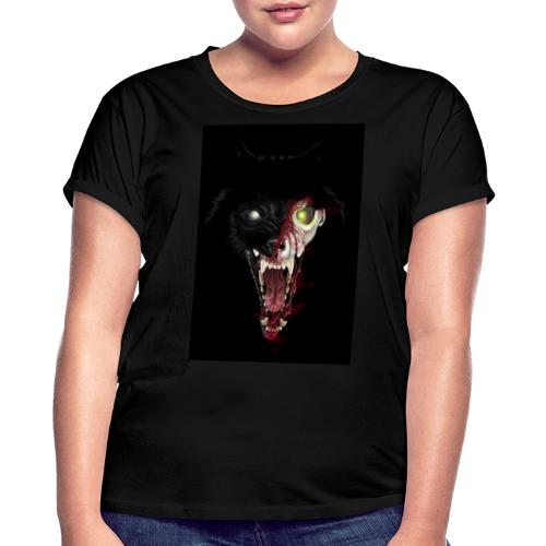 Zombie Wolf - T-shirt oversize Femme