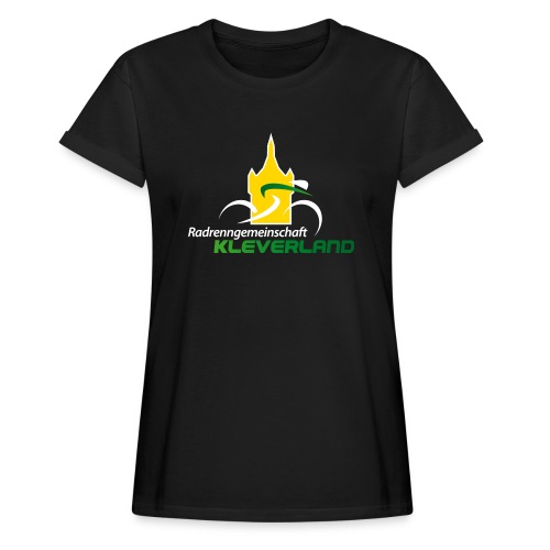 RRG Logo (für dunkle Shirtfarben) - Relaxed Fit Frauen T-Shirt