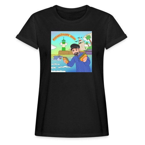Ali Alarm Fischbrötchen Mann shirt - Frauen Oversize T-Shirt