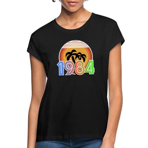 1984 80er Jahre Design - Frauen Oversize T-Shirt