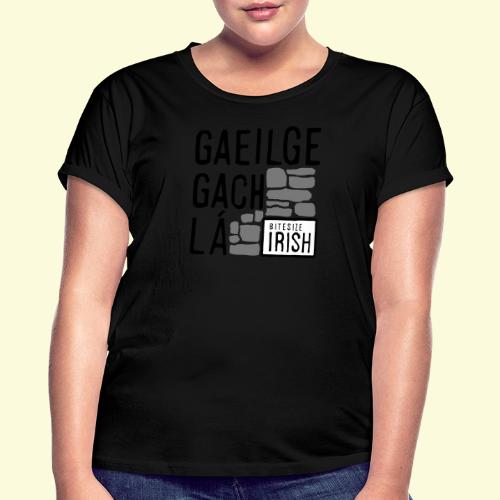 Bitesize Irish - Gaeilge Gach Lá - Women’s Relaxed Fit T-Shirt