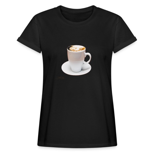 Kaffee - Frauen Oversize T-Shirt