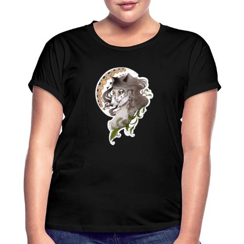Wolf Lady - T-shirt décontracté Femme