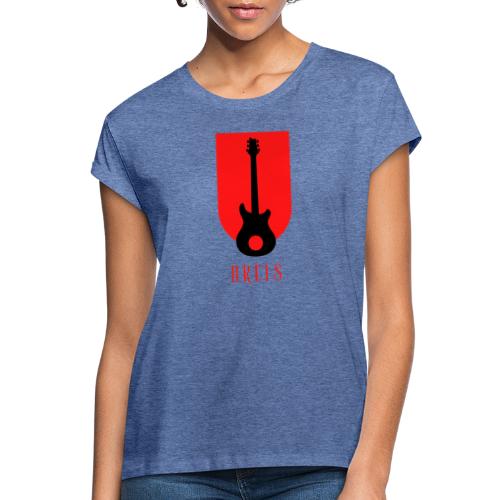 Breis rock merchandising - Camiseta relaxed fit para mujer