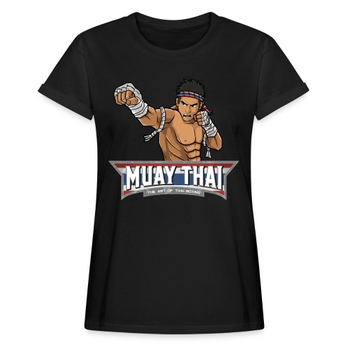 Muay Thai Thaiboxen MMA Kampfsport - Frauen Oversize T-Shirt