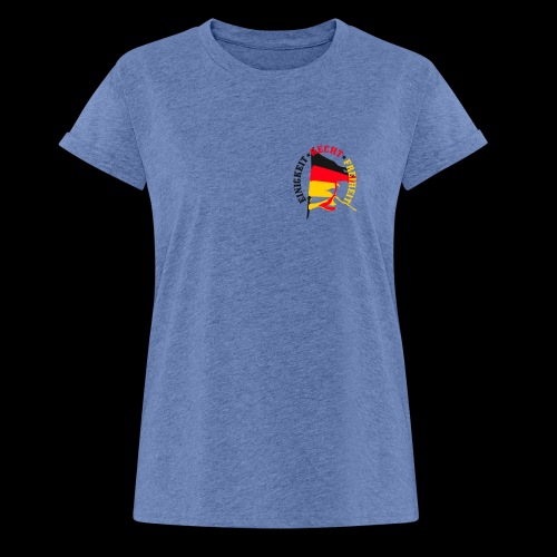 Einigkeit - Recht - Freiheit - Dame oversize T-shirt